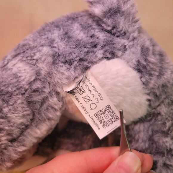 BEAR FACTORY Tahla the Tabby Cat Gray White Plush Stuffed Animal 14" 2001 - Picture 7 of 8